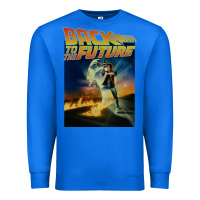 True Royal back to the future vintage Premium Sweatshirt - linhVisuals