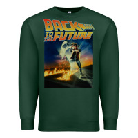 Sports Green back to the future vintage Premium Sweatshirt - linhVisuals