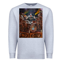Heather Grey Neil Peart cool Premium Sweatshirt - linhVisuals