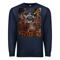 Navy Neil Peart cool Premium Sweatshirt - linhVisuals
