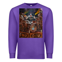 Purple Neil Peart cool Premium Sweatshirt - linhVisuals