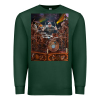Sports Green Neil Peart cool Premium Sweatshirt - linhVisuals