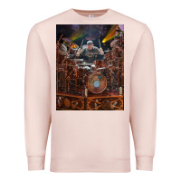 Pale Pink Neil Peart cool Premium Sweatshirt - linhVisuals