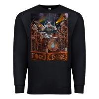 Black Neil Peart cool Premium Sweatshirt - linhVisuals
