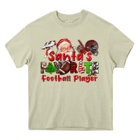 Mossy santas favorite  football player Heavy Core Tee - CowGirlArtShop