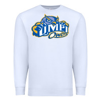 White university of maine at presque isle vectorized Premium Sweatshirt - linhVisuals