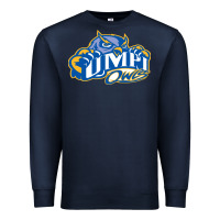 Navy university of maine at presque isle vectorized Premium Sweatshirt - linhVisuals
