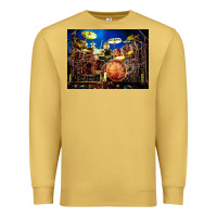 Antique Gold Neil Peart encore Premium Sweatshirt - linhVisuals