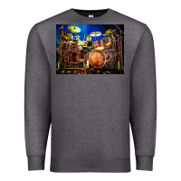 Charcoal Heather Neil Peart encore Premium Sweatshirt - linhVisuals