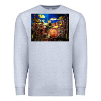 Heather Grey Neil Peart encore Premium Sweatshirt - linhVisuals
