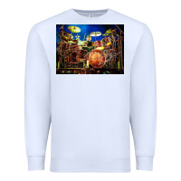White Neil Peart encore Premium Sweatshirt - linhVisuals
