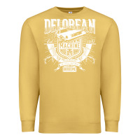 Antique Gold delorean machine Premium Sweatshirt - linhVisuals