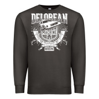 Smoke delorean machine Premium Sweatshirt - linhVisuals