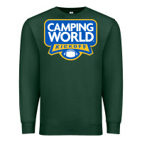 Sports Green camping world, games Premium Sweatshirt - linhVisuals