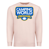 Pale Pink camping world, games Premium Sweatshirt - linhVisuals