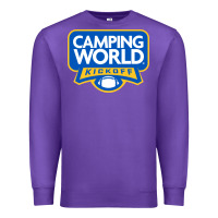Purple camping world, games Premium Sweatshirt - linhVisuals