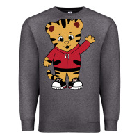 Charcoal Heather daniel tigers neighborhood Premium Sweatshirt - linhVisuals