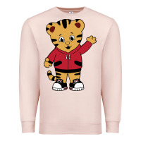 Pale Pink daniel tigers neighborhood Premium Sweatshirt - linhVisuals