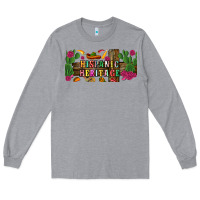 Heather Grey hispanic heritage libbey cup Long Sleeve Tee - BundleAndBundleShop