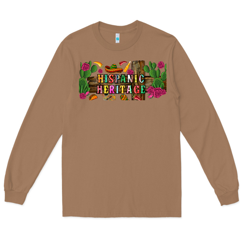 Hispanic Heritage Libbey Cup Long Sleeve Tee by BundleAndBundleShop | Teevron