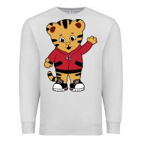 Dove Grey daniel tigers neighborhood Premium Sweatshirt - linhVisuals