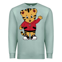 Seafoam daniel tigers neighborhood Premium Sweatshirt - linhVisuals