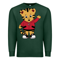 Sports Green daniel tigers neighborhood Premium Sweatshirt - linhVisuals