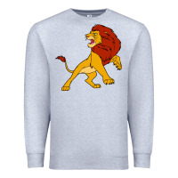 Heather Grey mufasa the lion king Premium Sweatshirt - linhVisuals