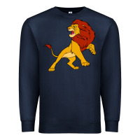 Navy mufasa the lion king Premium Sweatshirt - linhVisuals