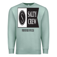 Seafoam salty crew Premium Sweatshirt - linhVisuals
