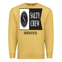 Antique Gold salty crew Premium Sweatshirt - linhVisuals