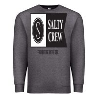 Charcoal Heather salty crew Premium Sweatshirt - linhVisuals