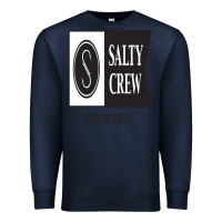Navy salty crew Premium Sweatshirt - linhVisuals