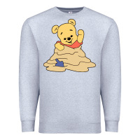 Heather Grey baby bear Premium Sweatshirt - linhVisuals