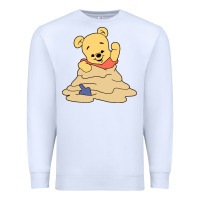 White baby bear Premium Sweatshirt - linhVisuals