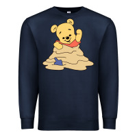 Navy baby bear Premium Sweatshirt - linhVisuals