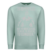 Seafoam schwarzenegger arnie Premium Sweatshirt - linhVisuals