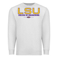 Oatmeal Heather lsu college of engineering  1890 Premium Sweatshirt - linhVisuals