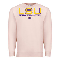Pale Pink lsu college of engineering  1890 Premium Sweatshirt - linhVisuals
