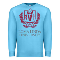 Ocean Blue education of loma linda Premium Sweatshirt - linhVisuals