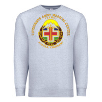 Heather Grey fitzsimon army medical center Premium Sweatshirt - linhVisuals