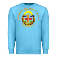 Ocean Blue fitzsimon army medical center Premium Sweatshirt - linhVisuals