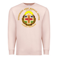 Pale Pink fitzsimon army medical center Premium Sweatshirt - linhVisuals