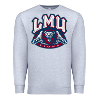 Heather Grey lmu education Premium Sweatshirt - linhVisuals
