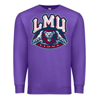 Purple lmu education Premium Sweatshirt - linhVisuals