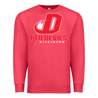 Cardinal red de dickinson college vectorized Premium Sweatshirt - linhVisuals