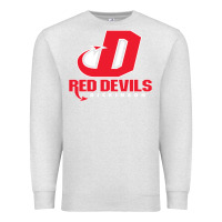 Oatmeal Heather red de dickinson college vectorized Premium Sweatshirt - linhVisuals