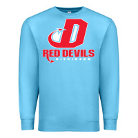 Ocean Blue red de dickinson college vectorized Premium Sweatshirt - linhVisuals
