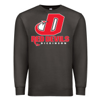 Smoke red de dickinson college vectorized Premium Sweatshirt - linhVisuals