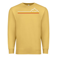 Antique Gold mt. bachelor   mount bachelor Premium Sweatshirt - linhVisuals